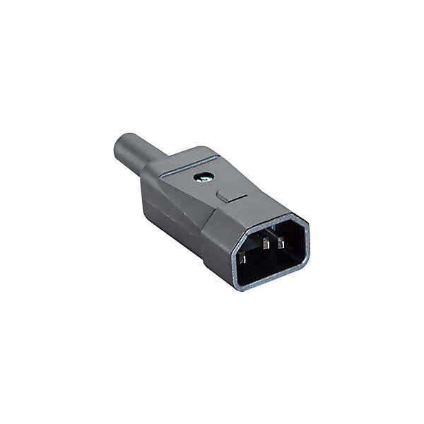 BACHMANN Kaltgerätestecker sw Kunststoff 915.171